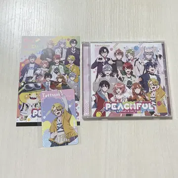 컬러풀 피치 1st 앨범 PEACHFUL 타츠 타츠 세트 CD