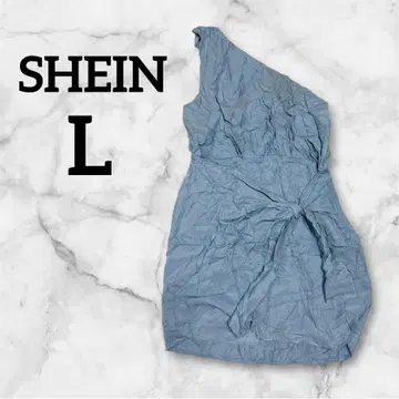 1점 SHEIN [ L ] 원숄더 드레스 미니 기장 드레스