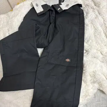Dickies 블랙 워크 팬츠