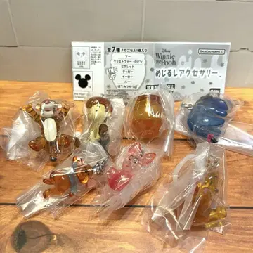 Winnie the Pooh 메지루시 액세서리 전 7종 세트