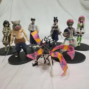 귀멸의 칼날 피규어 7체 세트