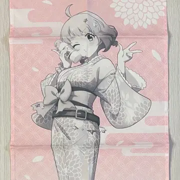 프린세스 커넥트 치엘 정원 온천 콜라보 수건