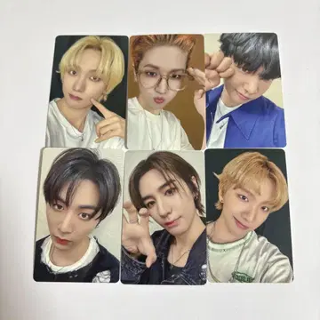 boynextdoor TheAction HMV 럭키 드로우 컴프 6장