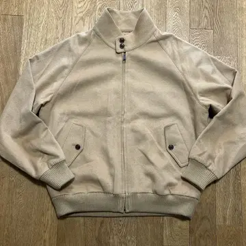 캐시미어 혼방 단장 울 스윙탑 해링턴 자켓 G9 베이지