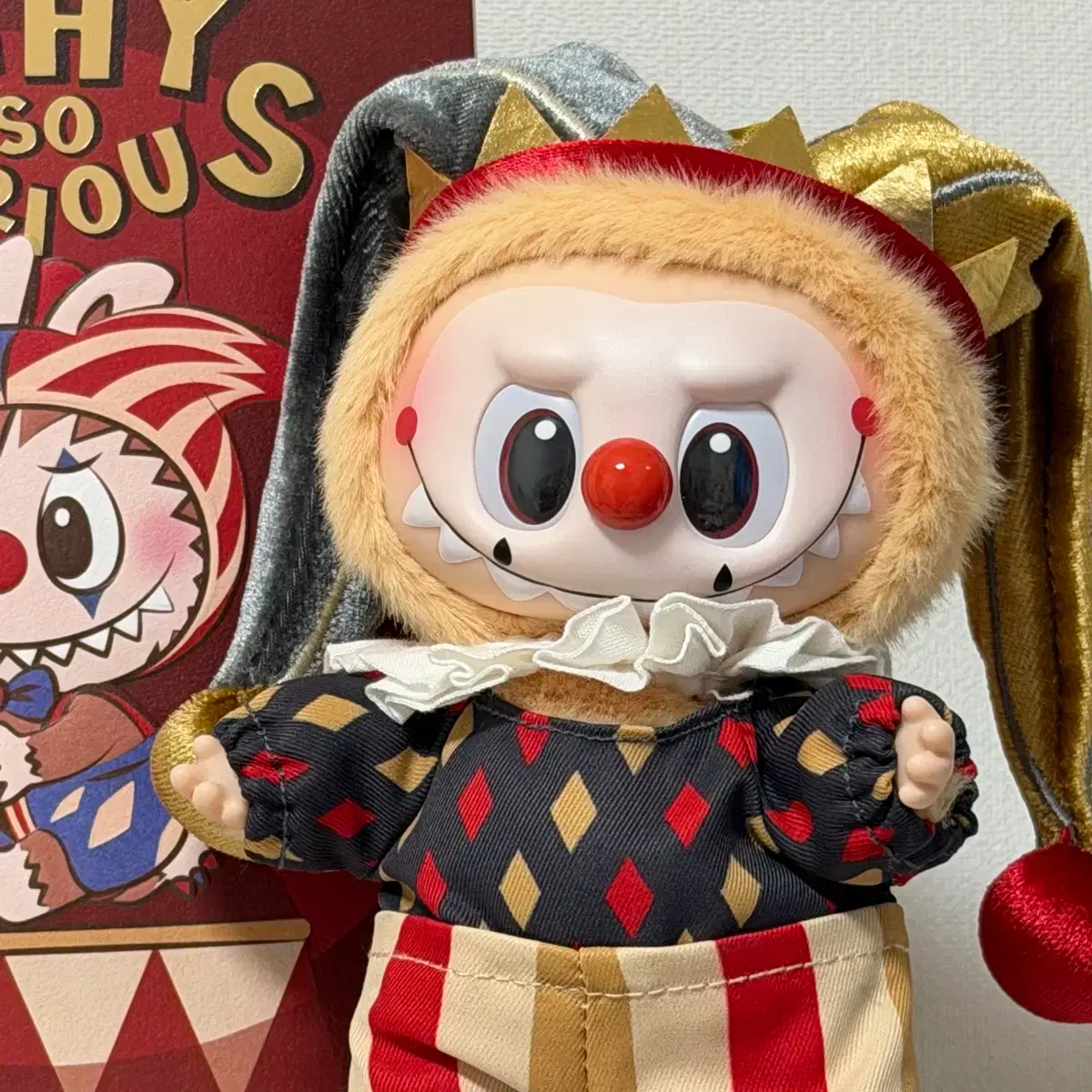 POPMART Why So Serious ぬいぐるみ ラブブ　シークレット WHY SO SERIOUS ラブブ スーパーシークレット ぬいぐるみ WHY SO