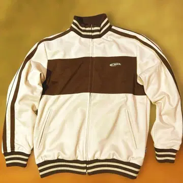 CRU 리버서블 집업 점퍼 남성용 M 브라운