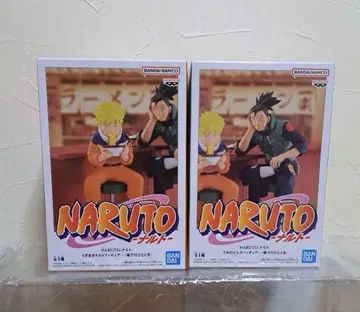 NARUTO 나루토 질풍전 이치라쿠에서의 한때 피규어 나루토 이루카 세트