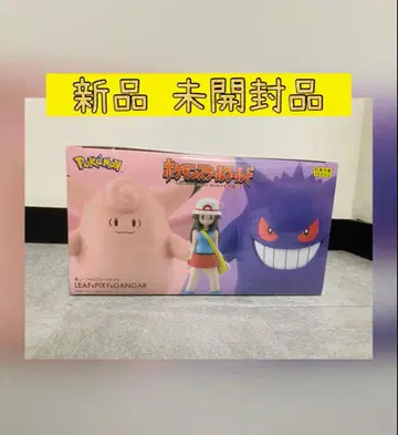새상품 미개봉 포켓몬 월드 칸토 지방 리프 픽시 겐가