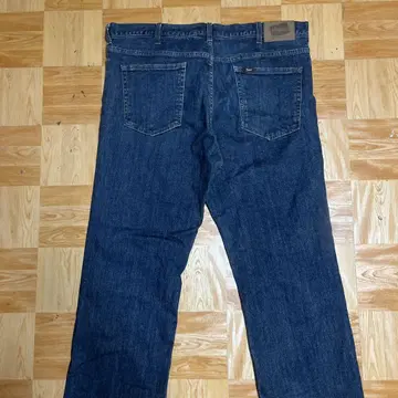 Hanes 다크 블루 데님 팬츠 스트레이트