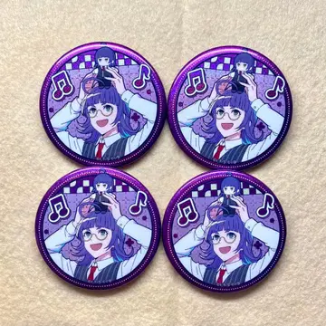 잭 장르 네지 블랙몬 My little Quartz 레어 홀로 캔뱃지