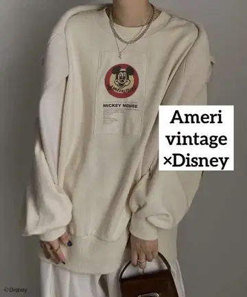 Ameri VINTAGE DisneyMICKEY TAG SWEAT TOP