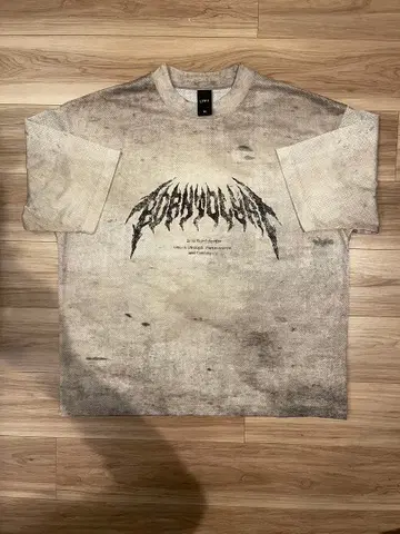 LYFT DEATH METAL LOGO VINTAGE MESH T