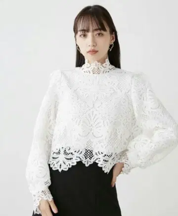 스나이델 레이스 블라우스