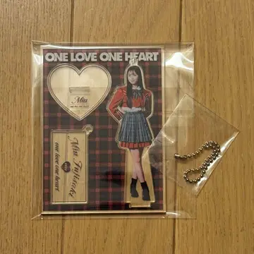 ONE LOVE ONE HEART 아크릴 스탠드 키링 후지사키 아오이