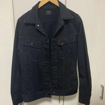 Lee 블랙 데님 자켓