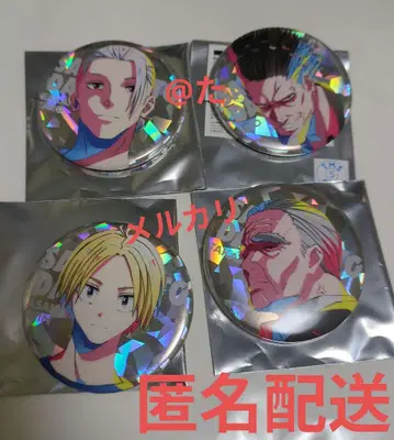 사카모토 데이즈 서점 페어 비비드 컬러 홀로그램 캔뱃지 아사쿠라 신