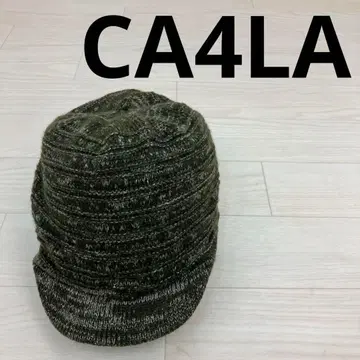 CA4LA 카시라 니트 헌팅 캡