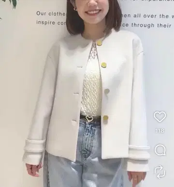 Arpege story 멜톤 숏코트 아르페쥬 스토리