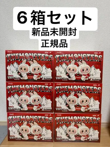THE MONSTERS 코카콜라 봉제 인형 [모듬 박스] 6상자