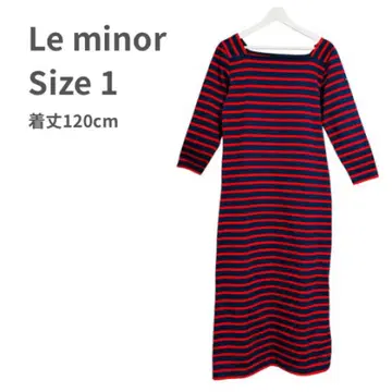 Le minor 원피스 스트라이프 Size 1 미사용 택 포함