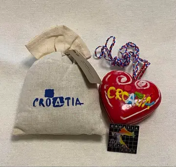 만박 크로아티아 핀 하트형 장식 향기 주머니 3종 세트