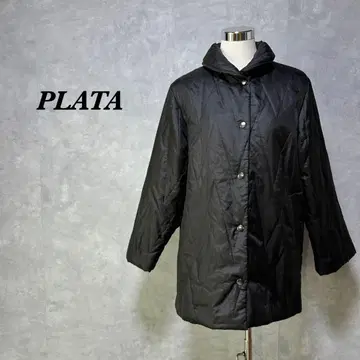 PLATA 플라타 퀼팅 자켓 나일론 블랙 L 3324