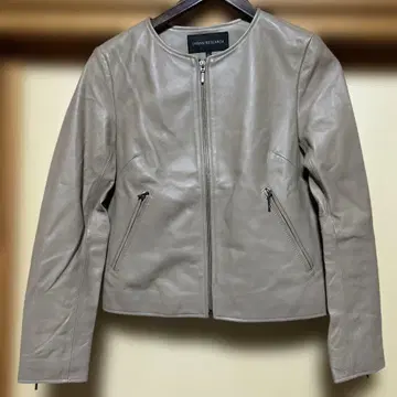 URBAN RESEARCH 베이지 가죽 자켓 S
