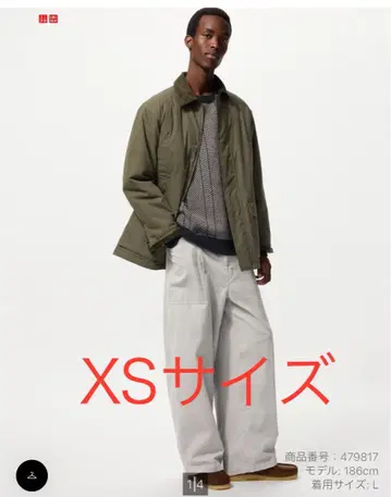 UNIQLO and JW ANDERSON 코듀로이 워크 팬츠 그레이