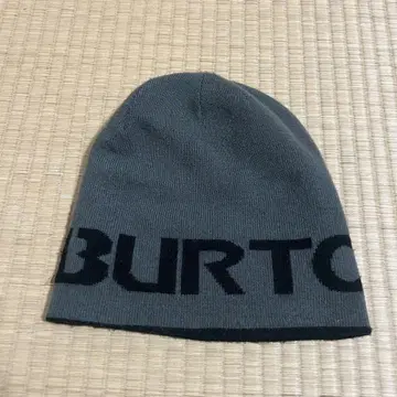 00s BURTON 비니 니트 모자 리버서블 테크 Y2K