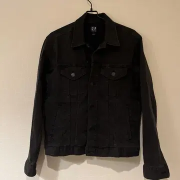 GAP 블랙 데님 자켓 S 사이즈