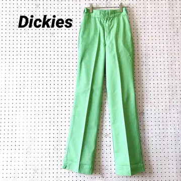 디키즈 컬러 팬츠 센터 프레스 라임 그린 (24) USA제