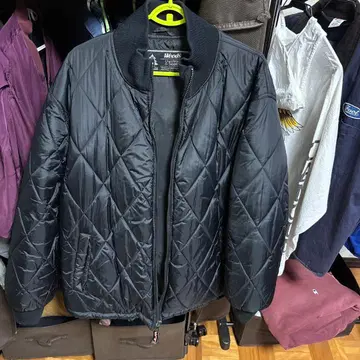 레어 Woods 퀼팅 다운 자켓 패딩 자켓