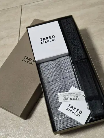 다케오 키쿠치 부채 & 손수건 BOX 세트