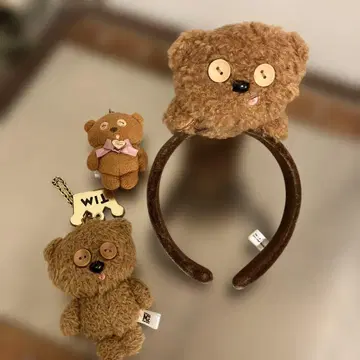 세트 USJ TIM 머리띠 키링 참