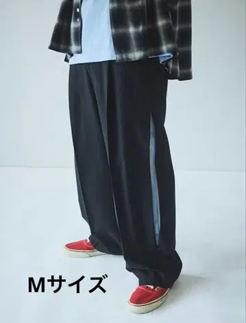 Ventilation Wide Slacks BLACK