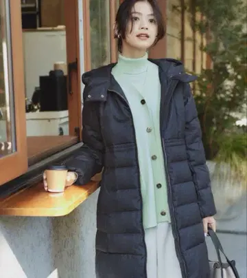 쿠미쿄쿠 워셔블 라이트 타프타 롱 다운