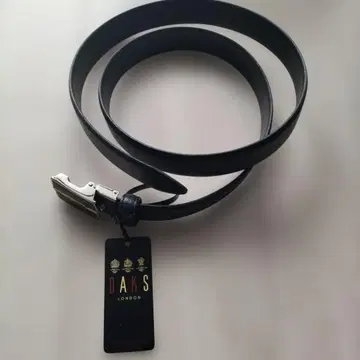 DAKS 블랙 벨트 일본제
