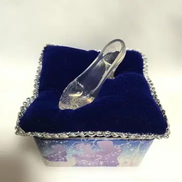 디즈니랜드 신데렐라 유리 구두 캔