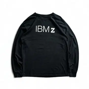 IBM Z 아이비엠 기업계 롱티 빈티지 구제 의류