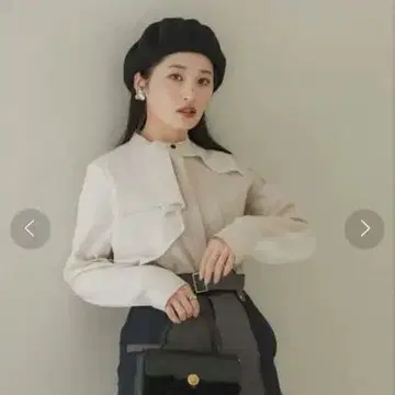 UNITED TOKYO 아지메 콤비라이크 블라우스