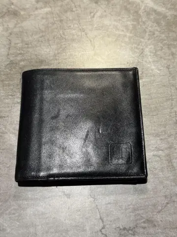 dunhill 이단 접이식 지갑 블랙