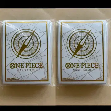 원피스 카드 게임 리미티드 카드 슬리브 스탠다드 골드 2개