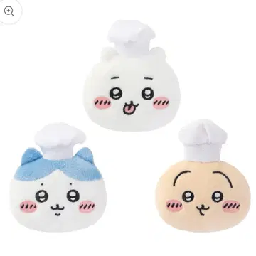 치이카와 (먼작귀) 레스토랑 봉제 인형 얼굴 배지