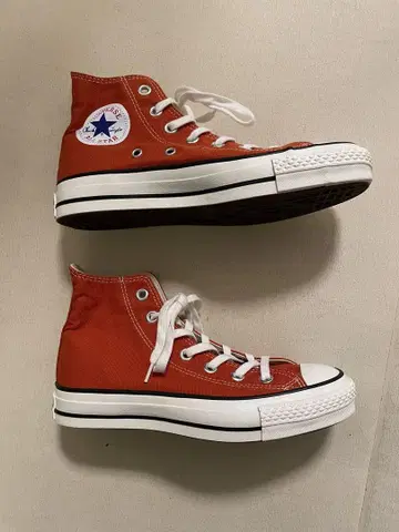 컨버스 converse 오렌지 하이컷