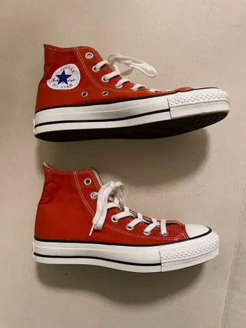 컨버스 converse 오렌지 하이컷