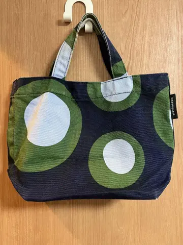 marimekko 도트 무늬 토트백