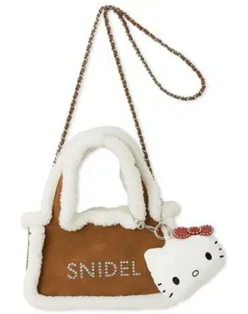 SNIDEL 스나이델 [ HELLO KITTY ] 백 헬로키티 브라운