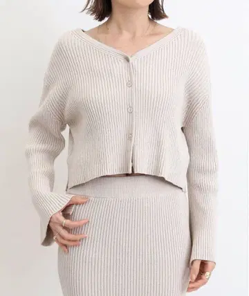 L'Appartement Boucle 2way 쇼트 가디건