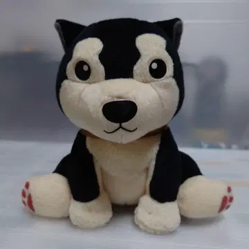 강철의 연금술사 블랙 하야테 봉제 인형