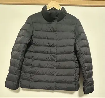 [ 새상품급 ] UNIQLO 블랙 다운 자켓 스탠드 카라